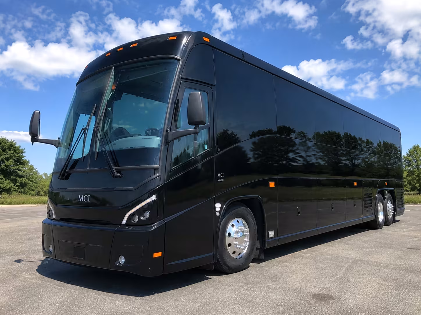 56 passenger charter bus