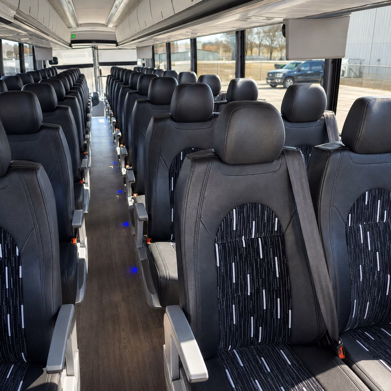 bellingham wedding shuttle buses between hotels and venues