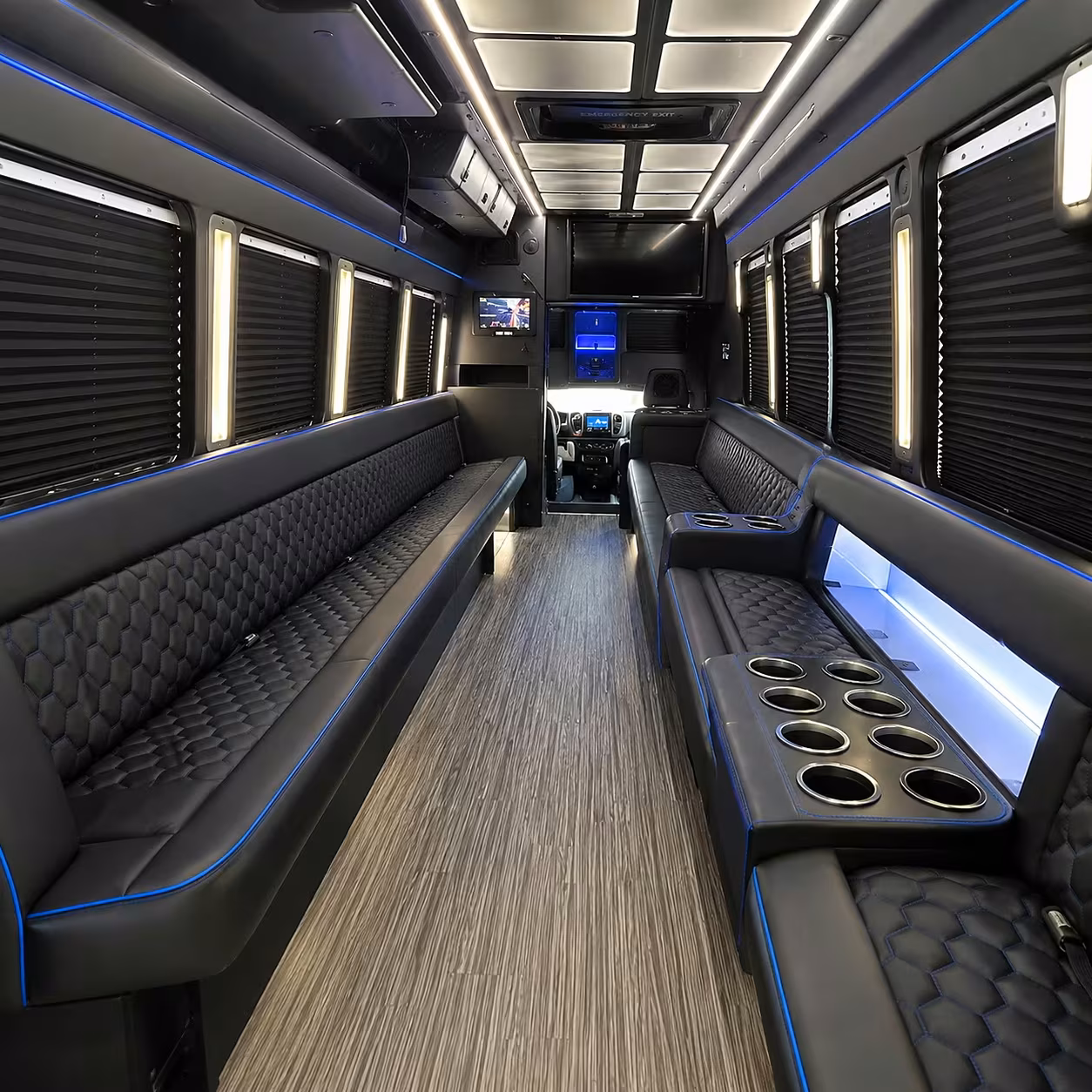 prom night party buses in bellingham keep the whole group together