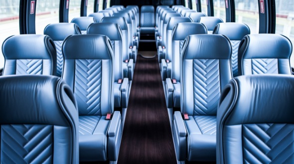 56 passenger charter bus interior bellingham