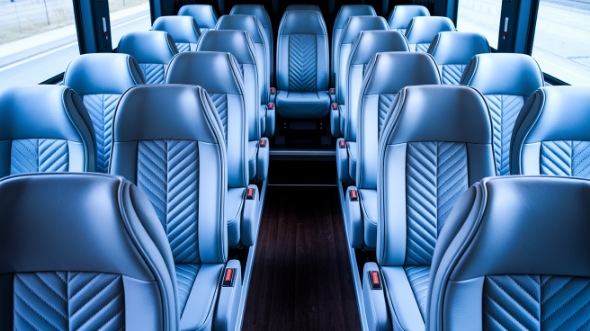 bellingham 28 passenger minibus inside