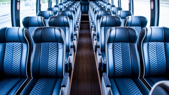 bellingham 55 passenger charter bus inside