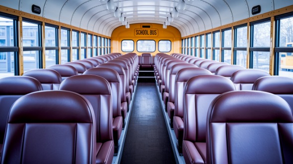 bellingham school bus rental inside
